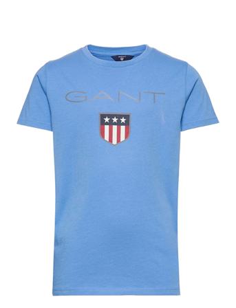Gant Shield Ss T-Shirt T-shirts Short-sleeved Sininen GANT