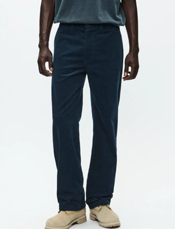 WOOD WOOD Wwsilas Trousers 25258 - Navy - 32 x 34