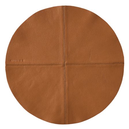Muubs rund bordstablett, camel | Dukning & Servering > Bordstablett | Bagaren och Kocken