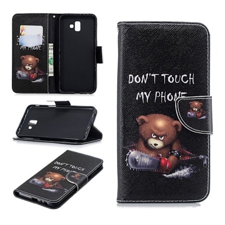 Wonderland Samsung Galaxy J6 Plus (2018) fodral -Svart