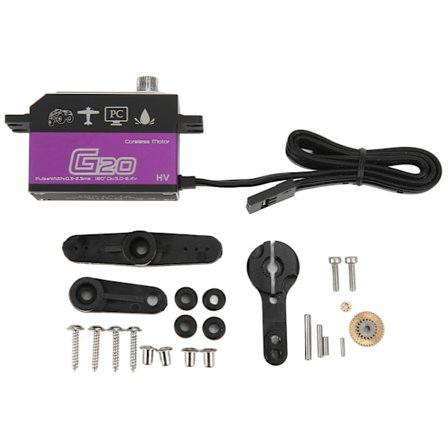 G20 RC Bil Digital Servo 20KG Høj Moment Fuldt Vandtæt Metal Gear Servo til 1/8 1/10 RC Køretøjer