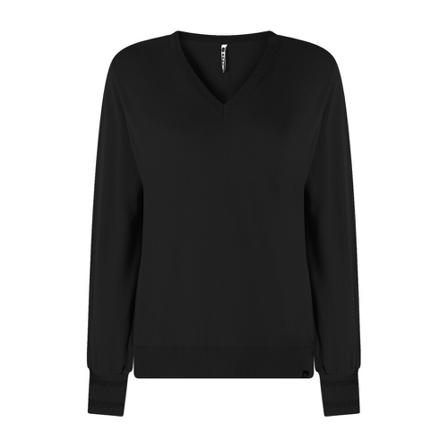 Zoso Lauran knit Trui lurex Black , Zwart , Dames , Maat: XS