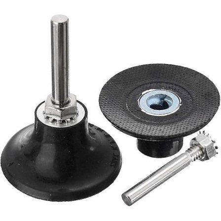 2 Roloc-laikan pidikkeen pakkaus, hiomalaikan pidike 1/4 tuuman varrella Roloc-pyöreälle pyörivälle työkalulle, hionta, kiillotus, viimeistely