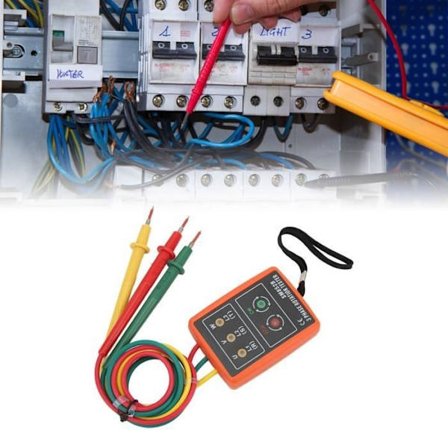 Trefaset rotations tester - TBEST - SM852B - Digital - Ledningsført - 247 A - 600 V