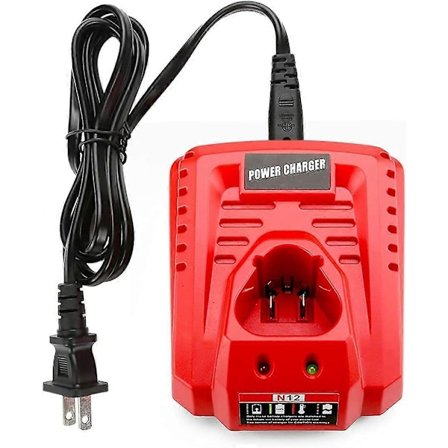 12V Snabbladdare Ersättning för MIL 12V Batteriladdare, Kompatibel med Milwaukee M12 Litiumbatteri 12Volt 48-11-2401 48-11-2411 48-11- [DB]