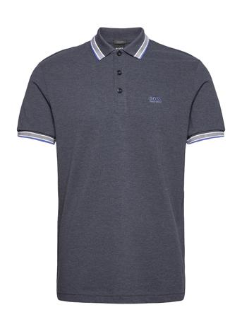 Paddy Polos Short-sleeved Blå BOSS