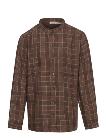 Theodor Shirts Long-sleeved Shirts Brun MarMar Cph*Betinget Tilbud