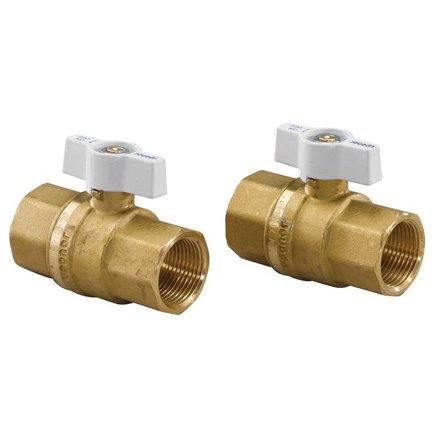 Uponor 2418616 Afspærringsventil G25 Vinkel, Varme