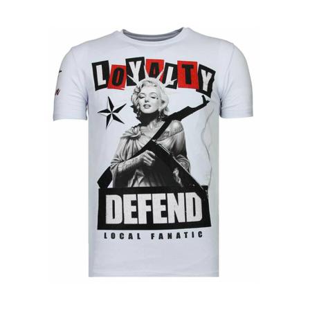 Local Fanatic - T-shirts - Vit - Herr - Storlek: Xl, Herr, Storlek: XL