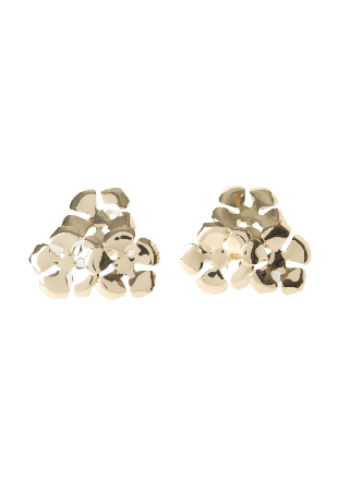 Åhléns Home Servettring FLOWER, 2-pack Bordstextil Guld ONESIZE