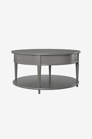 Dorel Home - Soffbord med 1 hylla Aurora - Grå - Soffbord - Från Homeroom