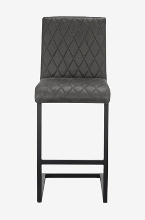 Loft24 - Spisebordsstol WANDA, 2-pak - Grå - Stole - Fra Homeroom