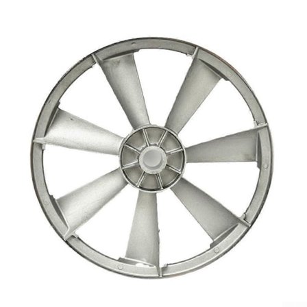 Enkeltsporsremskive til luftkompressorer, kompatibel med trekantrem, slidstærkt legeringsmateriale, ideelt kompressortilbehør