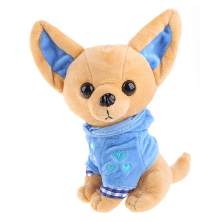 Pehmotäytetty koira nukkelle sarjakuva chihuahua lelu Joulujuhla syntymäpäivälahja uutuus kodin sisustus Creative for Doll for G