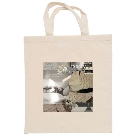 Mulepose | Holdbar Indkøbstaske i Stof Taylor Swift