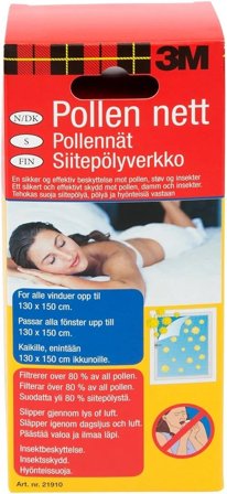 3M pollennett 130x150cm 3 stk