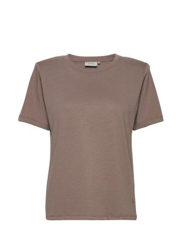 Jorygz Tee T-shirts & Tops Short-sleeved Brun Gestuz