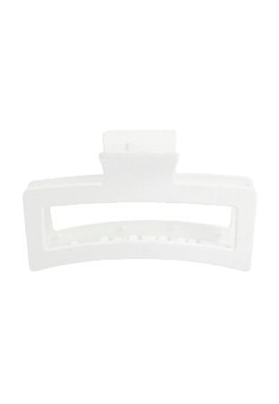 Appear Hårklämma BELLE large square Accessoarer Dam Vit 13CM