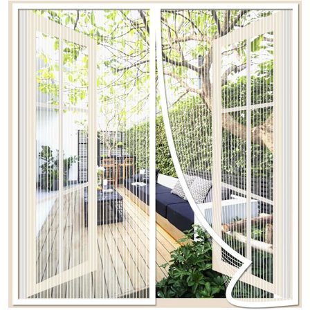 Magneettinen hyönteisverkko ikkunaan, magneettinen hyönteisovi hyttysverkko liukuovi magneeteilla, hyttysiä ja hyönteisiä vastaan, hieno verkko, 