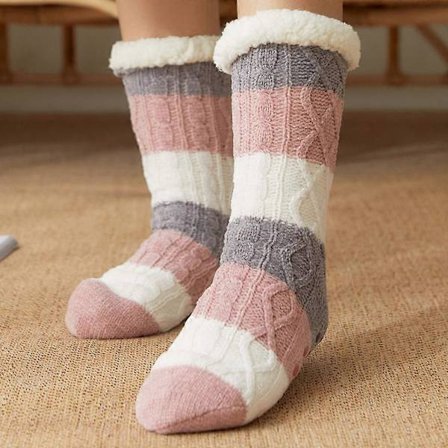 Dame Varma Sokker Hjemmesokker Tykke Tøfler Mattestrømper