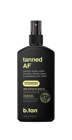 b.tan Tanned AF Tanning Oil 236 ml, Skincare, Solpleje, Selvbruner