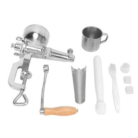 Manuell hvetegresspresse i rustfritt stål Hånddrevet frukt- og grønnsakspresse for juice av selleri, grønnkål, spinat, persille, granateple, eple, 