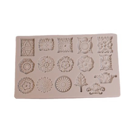 Relief Sten Grönbönkaka Form Fondantkaka Livsmedelskvalitet Mould Bakverktyg Form