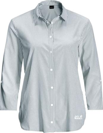 Jack Wolfskin Women's South Port Shirt Women long-sleeved shirts Blue M