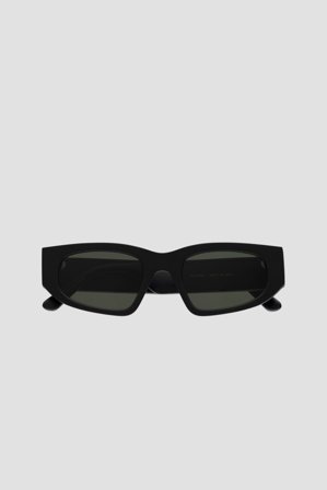 Monokel Eyewear - Eclipse matt Black - green solid lens