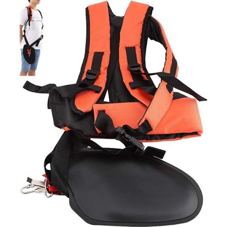 Axelremsröjsåg Axelrem, ryggremsröjsåg, gräsklipparrem, gräsklipparsling, snodd, orange dragsko