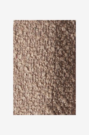 Jotex - Plain Boucle Stoffprøve Akryl/Polyester Muldvarp CODA - Kjøp Stoffprøver - Møbler hos Jotex