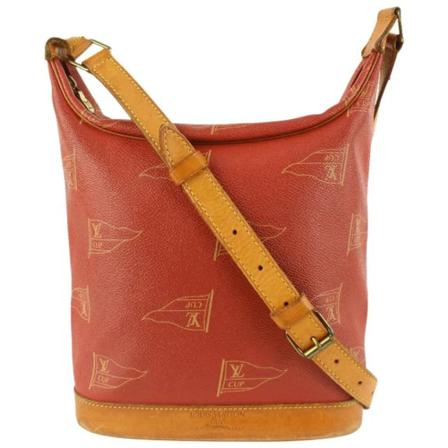 Louis Vuitton Vintage, Pre-owned Canvas louis-vuitton-bags Bruin, Dames, Maat:ONE Size