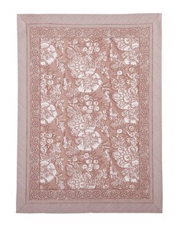 Keittiöpyyhe Sonia painetulla kuvioinnilla Roosa