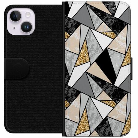 Apple Iphone 14 Plånboksfodral Mönster
