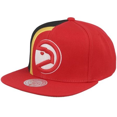 Mitchell & Ness - NBA Röd snapback Keps - Atlanta Hawks Retroline Red/Black Snapback @ Hatstore