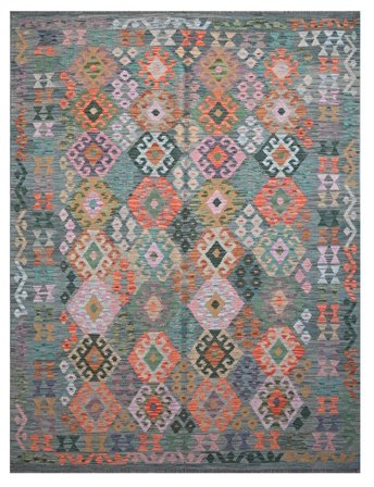 Kilim Afghan Old Style Rug 180X247 Wool