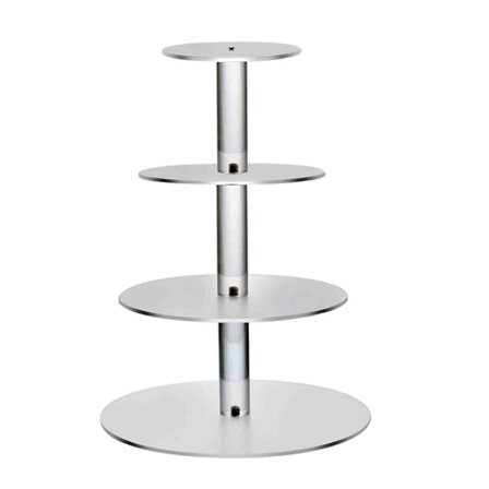 3/4/5/6-lags kagestativ, transparent glasdisplay, bakke, reol, dekorationsværktøj