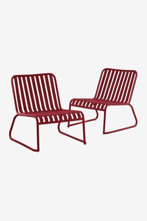 Jotex - Loungestol 2-pk - BELLEVILLE - Kjøp Hagestoler & -krakker hos Jotex