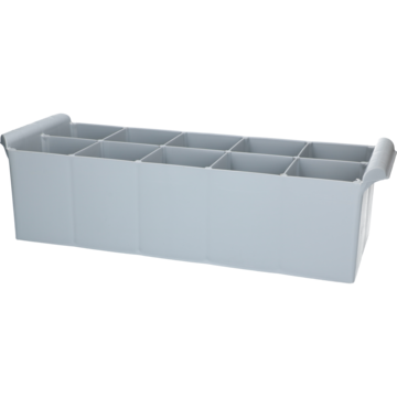 BESTIKKURV 10-ROM GRÅ