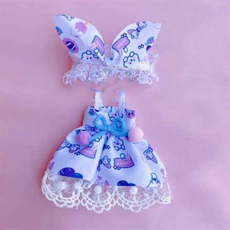 Dockkläder Klänningar Animal Doll Outfit 2 2