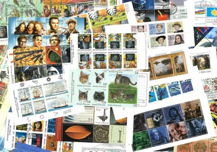 Finland - 27 forskellige miniark og hæfter