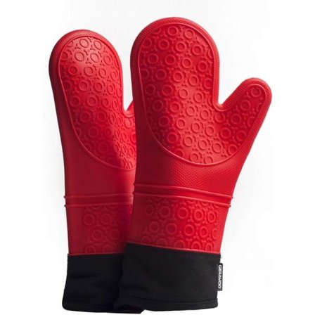 Professionella ugnshandskar, silikon ugnsvantar, 1 par värme