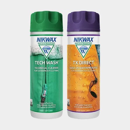 Środek do prania i impregnacji odzieży wodoodpornej NIKWAX Tech Wash & TX.Direct Wash-In, 300 ml + 300 ml - Jachtowa