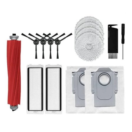 Børster, mopper og filtre til Roborock P10 - 15 stk