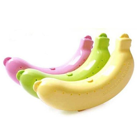 3 stk. Banan Etui Banan Beskytter Boks