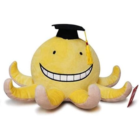 Manga Plush Koro Sensei Klasserom Karakter Blekksprut Plussjeleketøy Dol