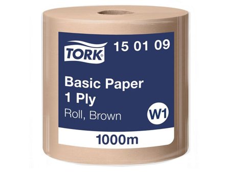TORK Industritorkrulle Universal W1 1-lag brun - Lyreco - Städ och hygien - Toalettpapper och torkpapper - Industritork