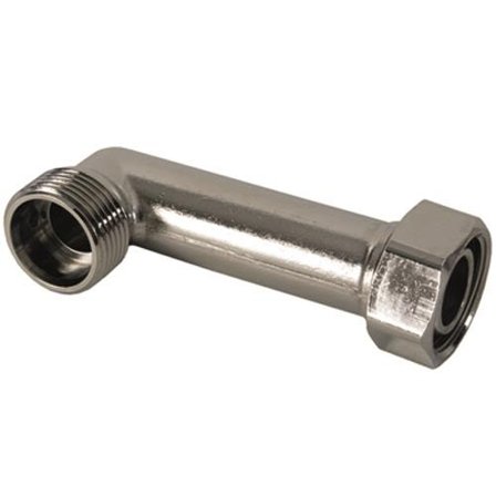 Thermopanel 6606036 Vinkelkoppling lång, 80 mm, Värme