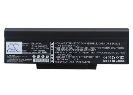 Batteri till Notebook, Bärbar dator för Lenovo K42, E42, E42G m.fl.