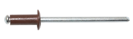 Ejot 130834 Blindnagle AL/ST, konveks Brun, 4x10 mm, 500‐pakning, Innfesting